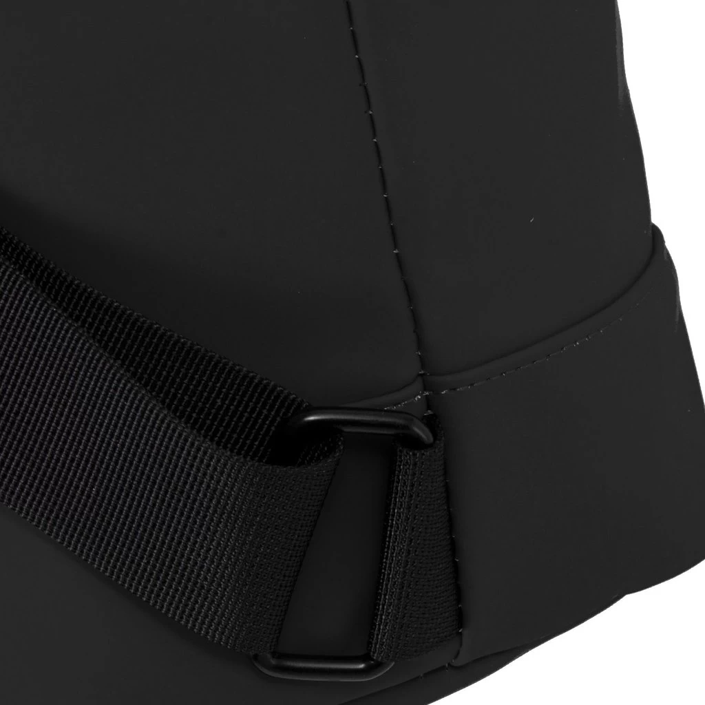 New Rebels ® Mart - Top Zip - Waterafstotend -Rugtas - Laptoptas 13,3 Inch. - Shopper - Zwart - Afbeelding 7