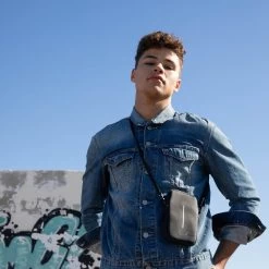 New Rebels ® Mart - Waterafstotend - Telefoontas- Telefoontasje - Army Camouflage Mint