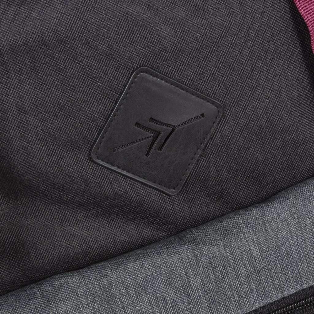 New Rebels ® Morris Big Roll Top Rugzak Black 2Tone 16L 27X15X47CM - Afbeelding 5