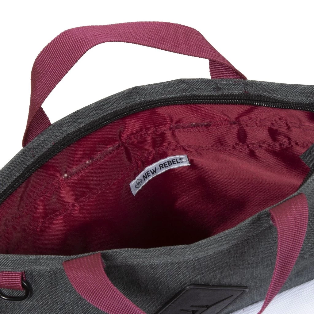 New Rebels ® Morris Rugzak White 2Tone 14L 23X16X37CM - Afbeelding 7