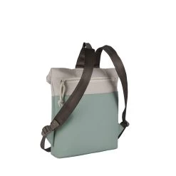 New Rebels Backham Los Angeles Salie Groen Beige Mini 7L Rolltop Rugzak Waterafstotend