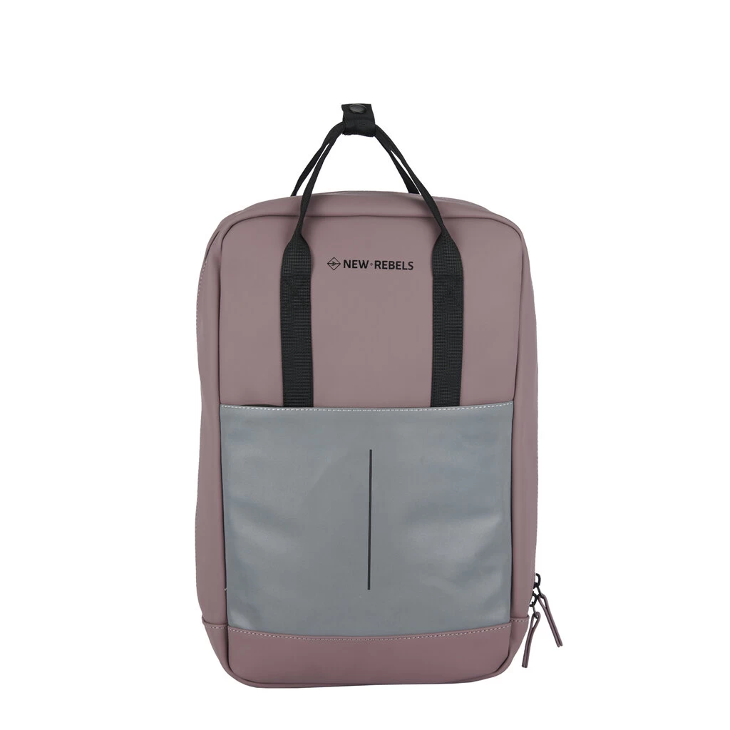 New Rebels Bowie Cape Coral Paars 15L Rugzak Reflectie Waterafstotend Laptop 13.3 - Afbeelding 5