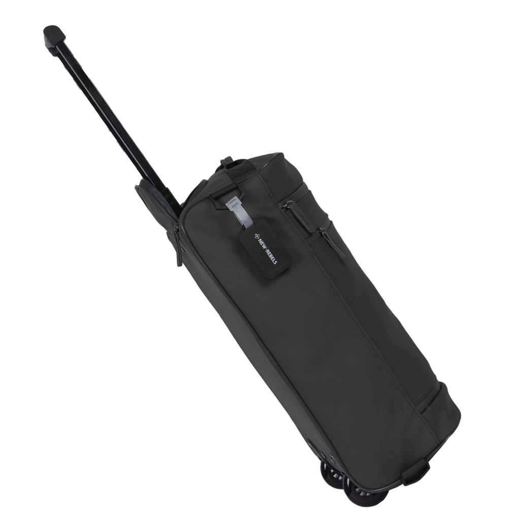 New Rebels Harper Laredo Zwart 29L On Board Trolley Rolkoffer Waterafstotende Koffer - Afbeelding 2