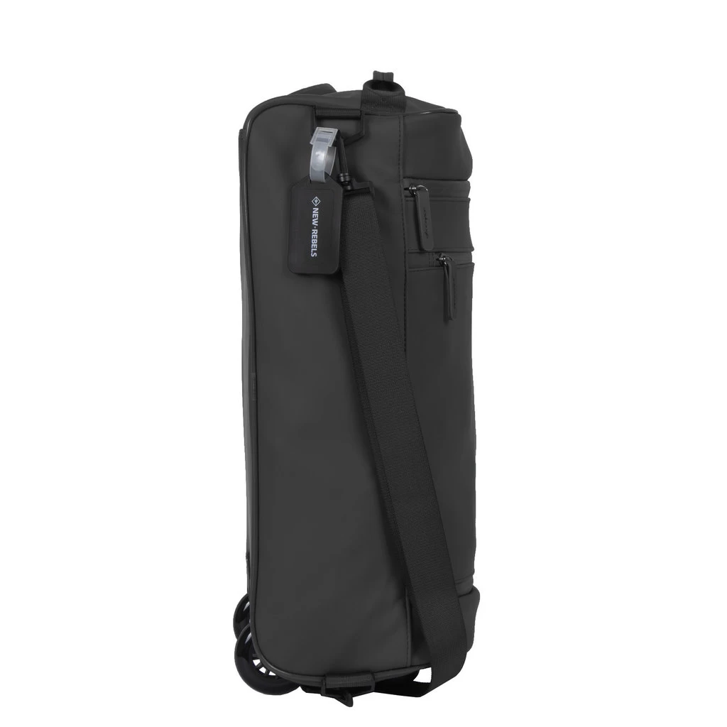 New Rebels Harper Laredo Zwart 29L On Board Trolley Rolkoffer Waterafstotende Koffer - Afbeelding 7