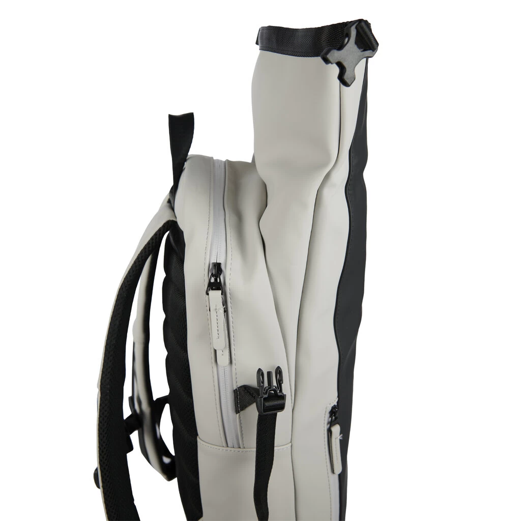 New Rebels Julan Eugene Rugzak 12L Licht Grijs Waterafstotend - Afbeelding 3