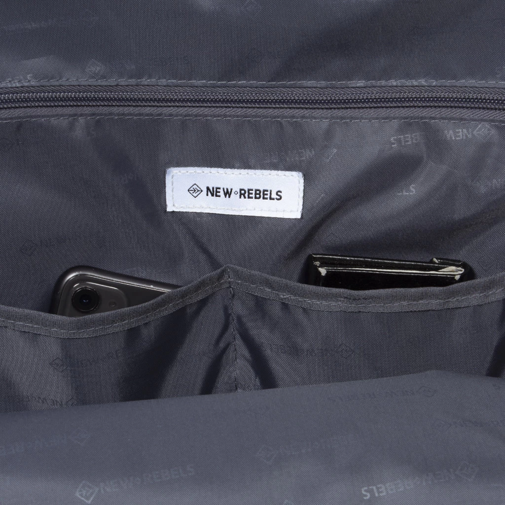 New Rebels JulanShopper 40L Olijf Waterafstotend - Afbeelding 7