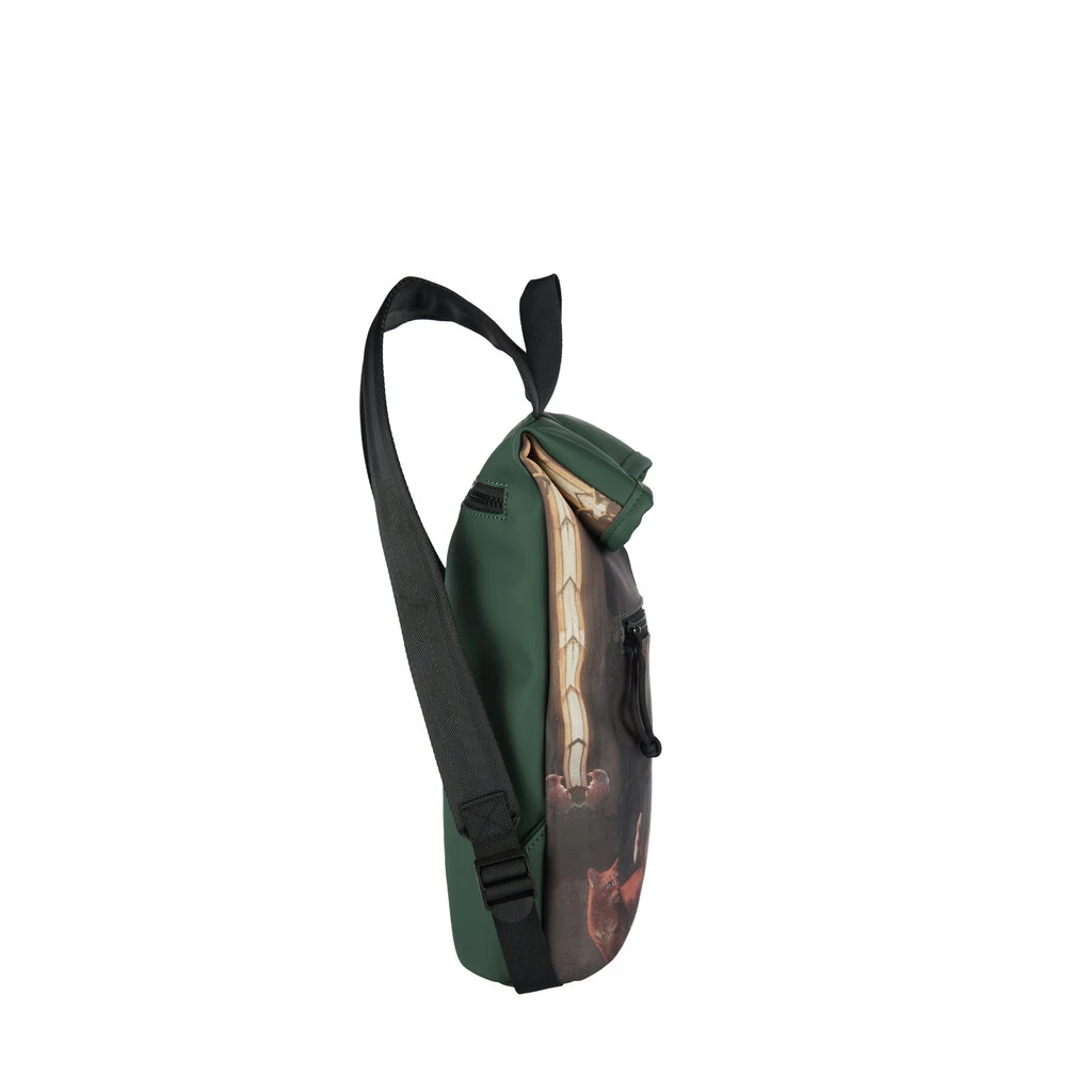 New Rebels Mart Art Los Angeles Melkmeisje Mini 7L Rugzak Rolltop Waterafstotend - Afbeelding 2