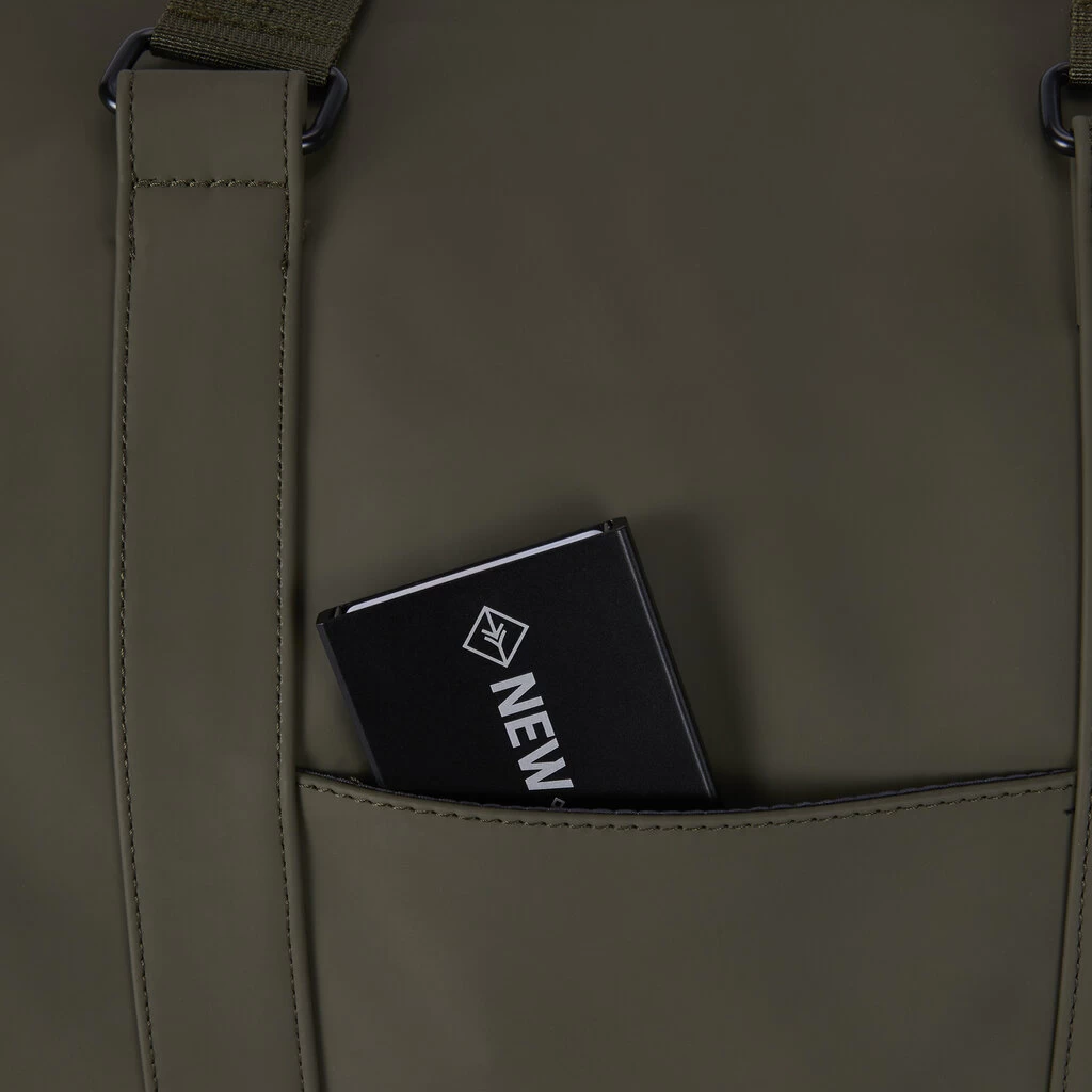 New Rebels Mart Weston Duffel Trolley Olijf Groen 54L Waterafstotend - Afbeelding 6