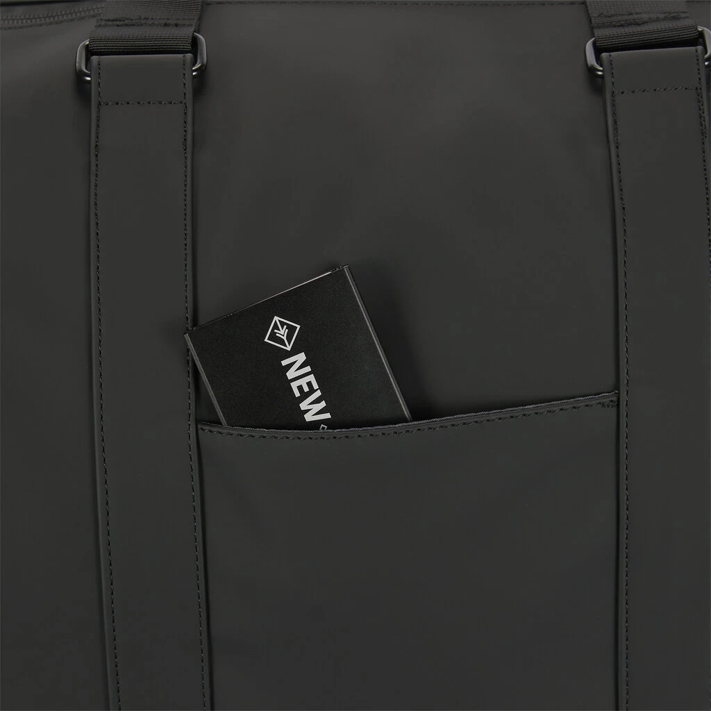 New Rebels Mart Weston Duffel Trolley Zwart 54L Waterafstotend - Afbeelding 6