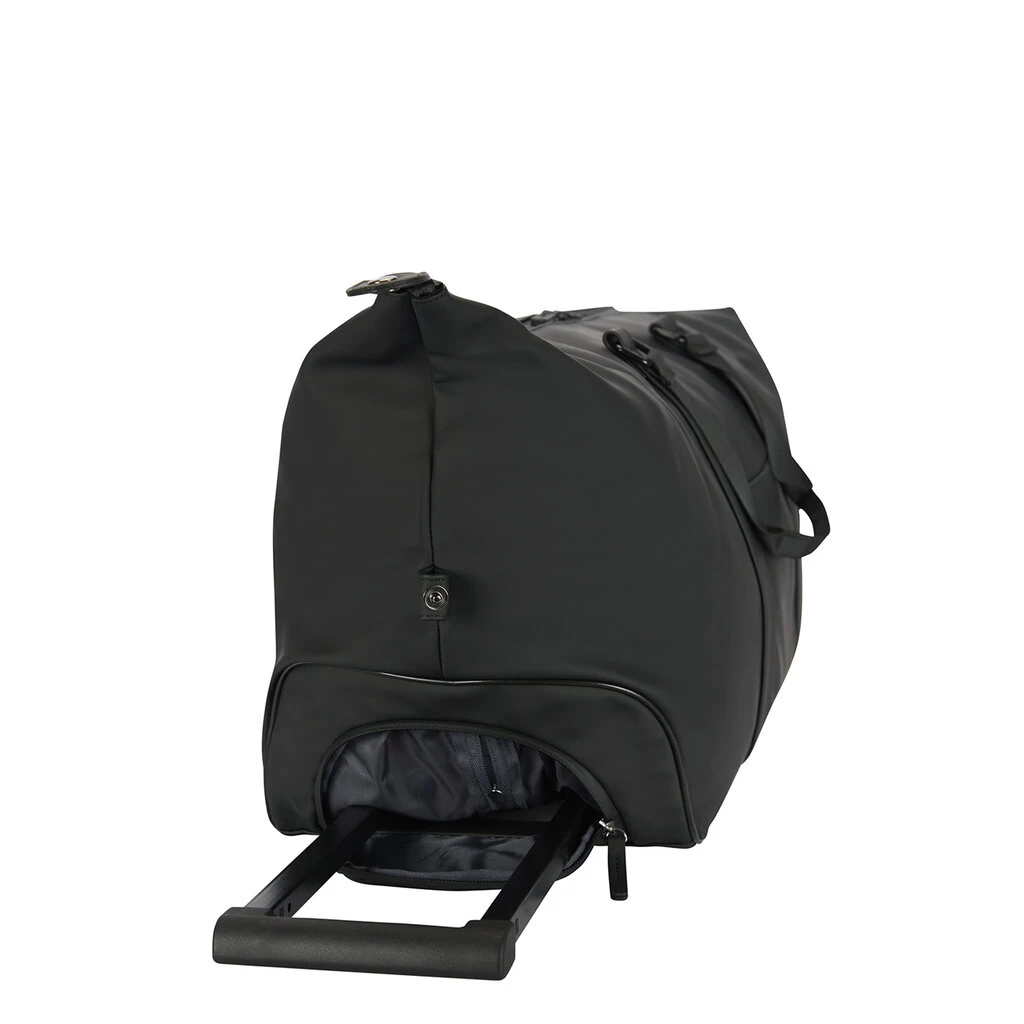 New Rebels Mart Weston Duffel Trolley Zwart 54L Waterafstotend - Afbeelding 7