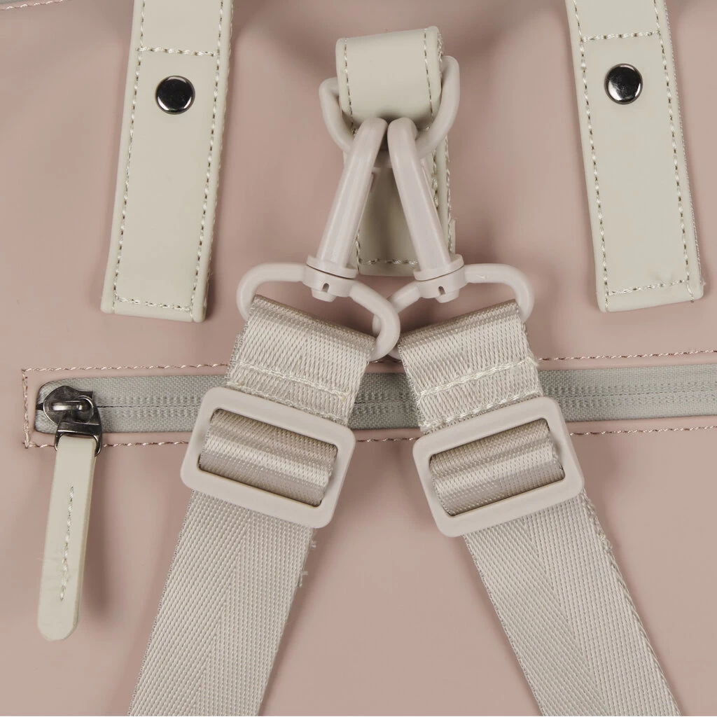 New Rebels Matteo Milburn Oud Roze 18L Rugzak Shopper Waterafstotend Laptop 15.6 - Afbeelding 4