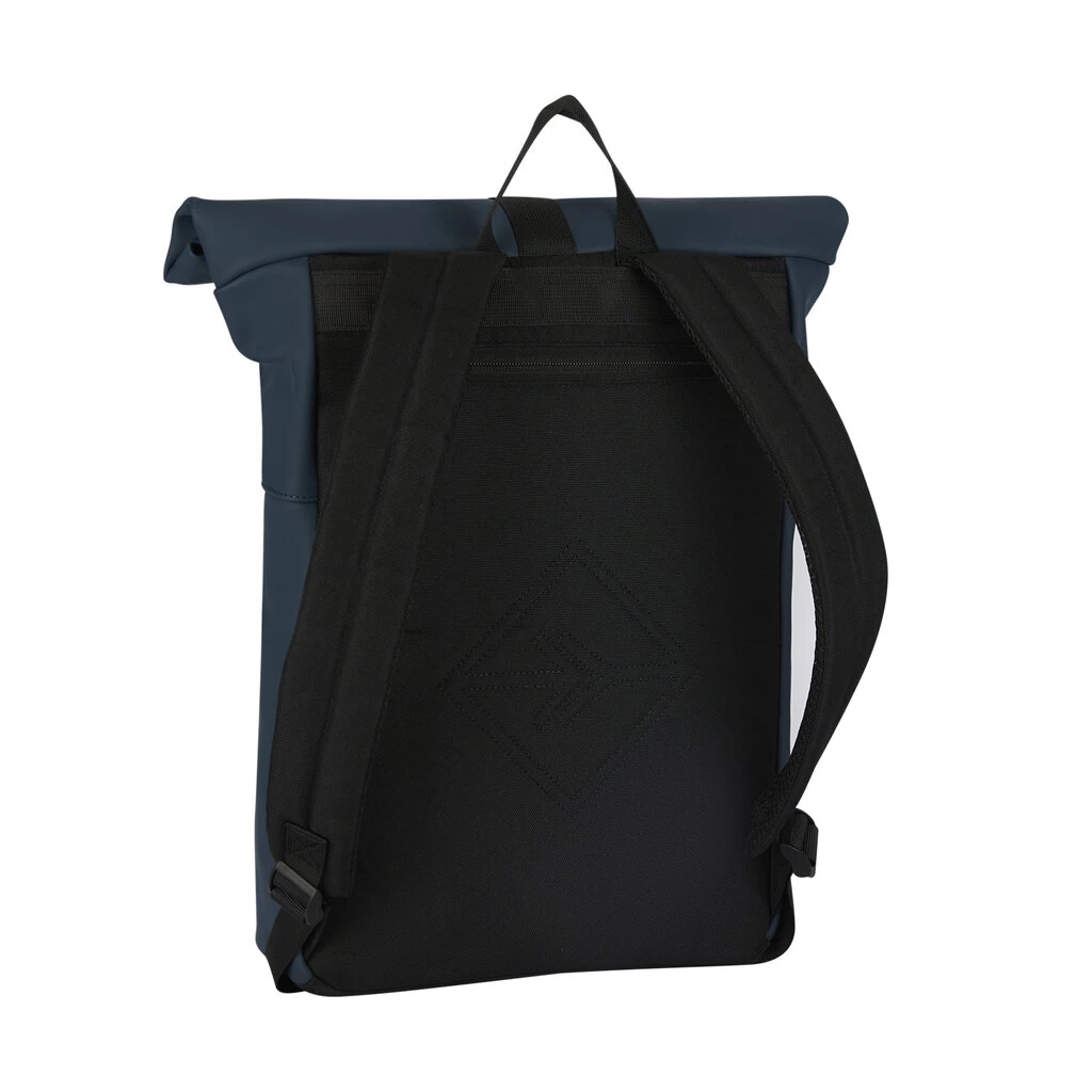 New Rebels Omar Montgomery Donkerblauw 16L Rugzak Rolltop Waterafstotend Laptop 13,3