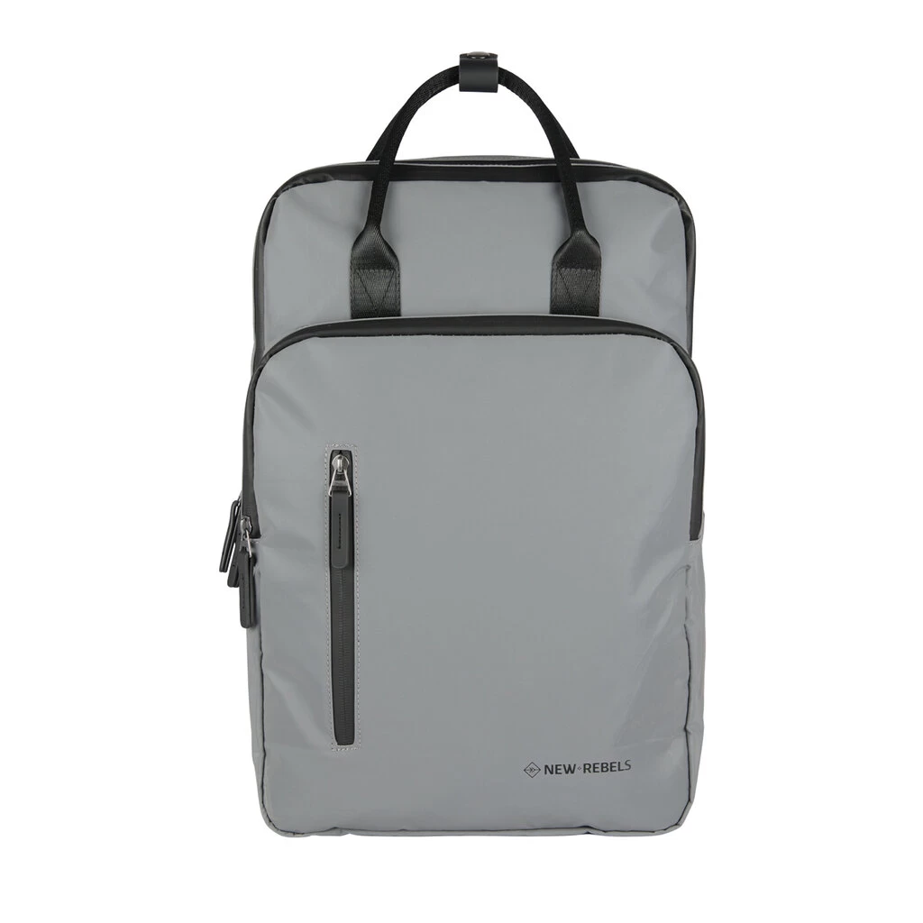 New Rebels Reflect Milwaukee Zilver Reflectie 19 Liter Rugzak Waterafstotend Laptop 15.6 - Afbeelding 5
