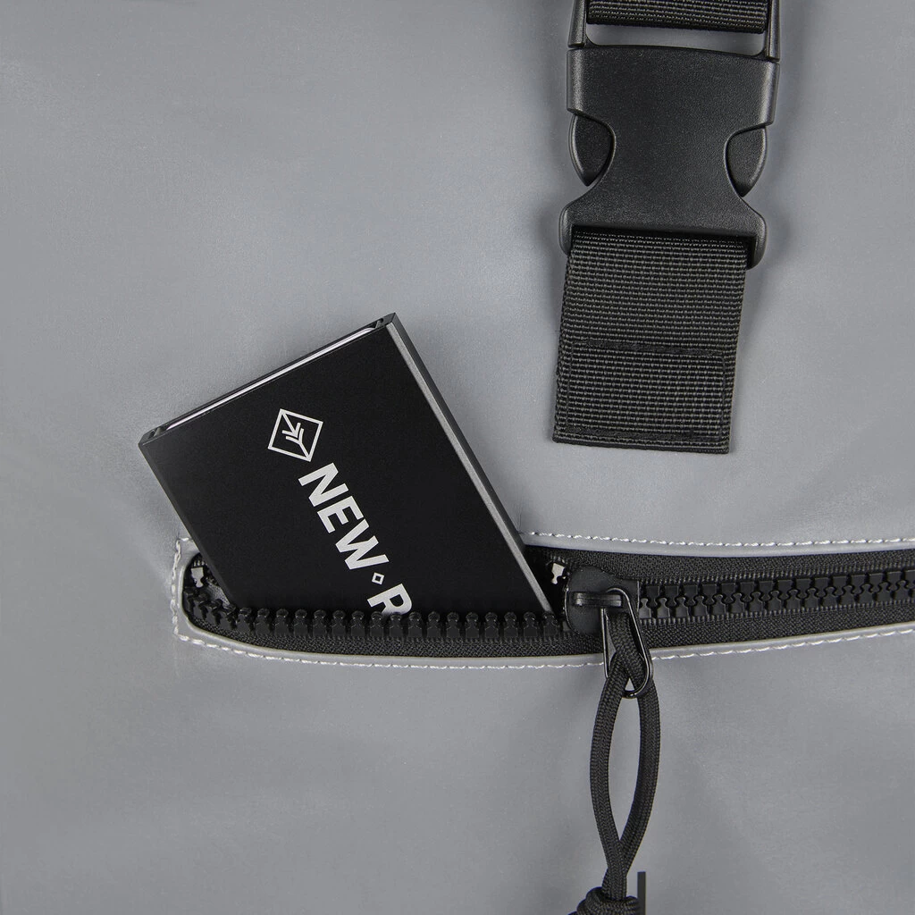 New Rebels Reflect New York Zilver 16L Rugtas Waterafstotend Laptop 15.6 - Afbeelding 4