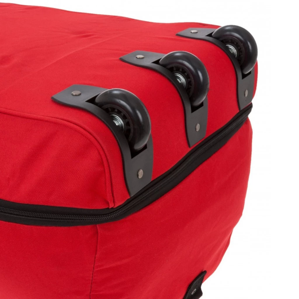 New Rebels ® Rollable Trolley - Weekendtas - Reis -Sport - Rood - Afbeelding 5