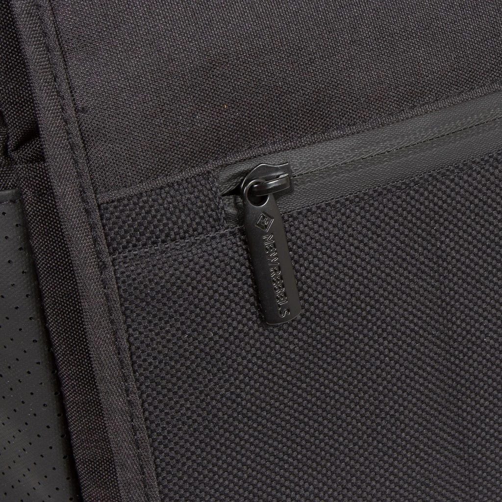 New Rebels ® Solar 25 - Medium SchoudertasA5 - Crossbodytas Met Flap - Zwart - Afbeelding 6