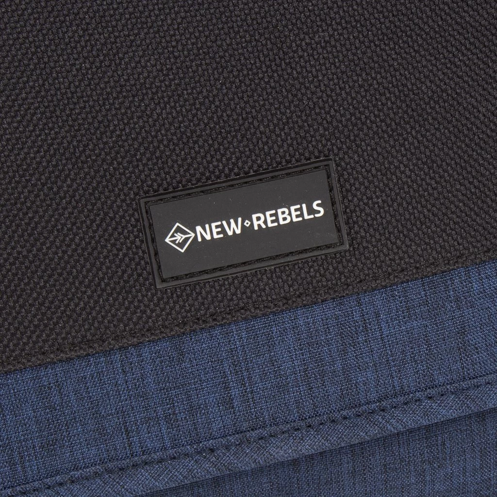 New Rebels ® Solar 25 - Medium SchoudertasA5 - Crossbodytas Met Flap - Shadow Blue - Afbeelding 6