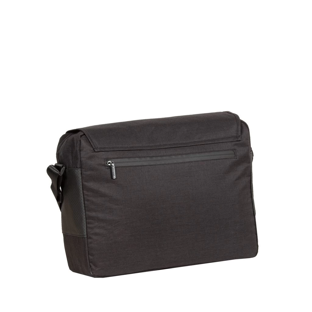 New Rebels ® Solar 25 - Medium SchoudertasA5 - Crossbodytas Met Flap - Zwart