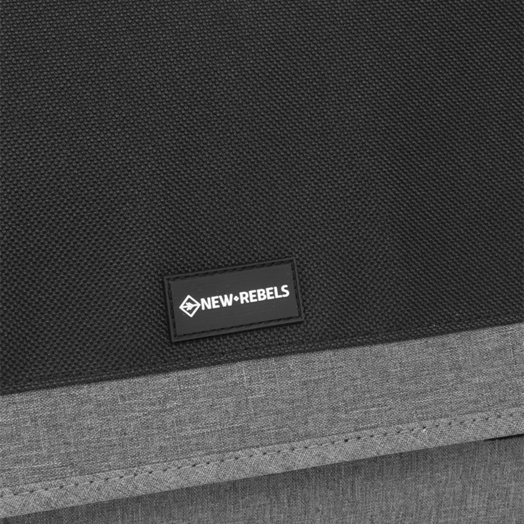 New Rebels ® Solar 26 -A4 - Large Schoudertas - Laptoptas 15,6 - Grijs - Afbeelding 5