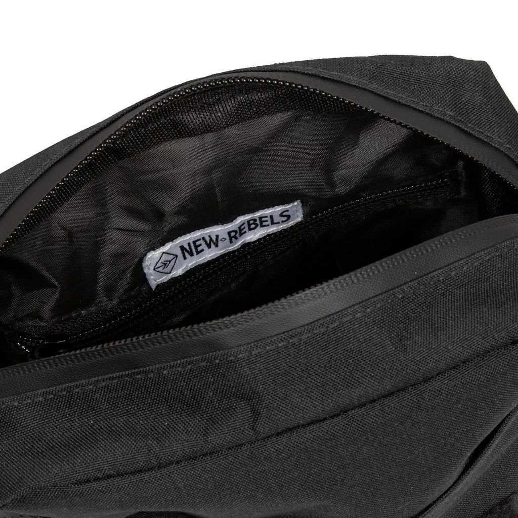 New Rebels Solar - Schoudertas - Crossbody - Flapover - Polyester - Zwart - Afbeelding 4