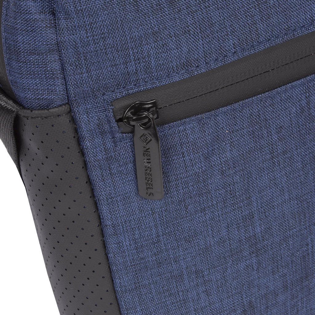 New Rebels ® Solar - Schoudertas - Crossbody - Polyester - Shadow Blue - Afbeelding 5