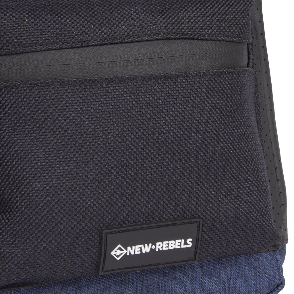 New Rebels ® Solar - Schoudertas - Crossbody - Polyester - Shadow Blue - Afbeelding 7
