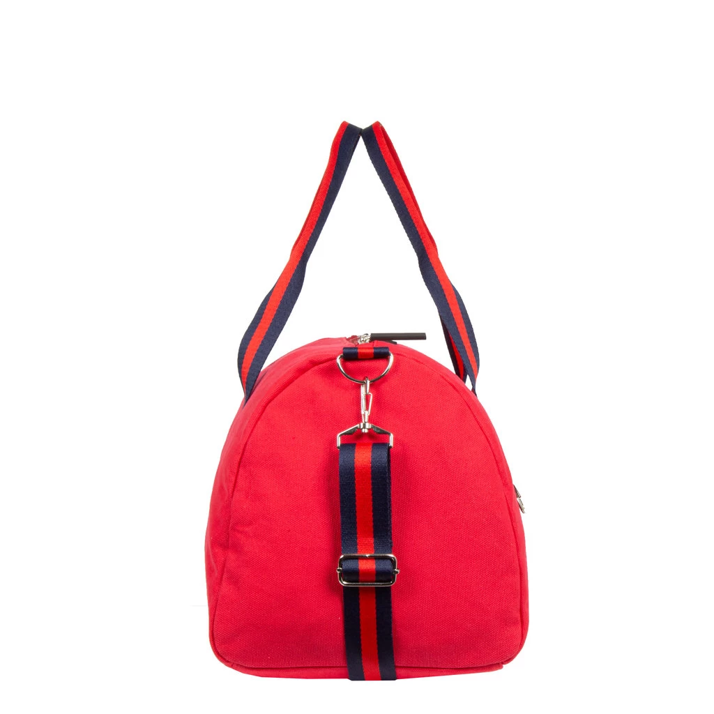 New Rebels ® Stan - Canvas - Sporttas - Weekendtas - Rood - Afbeelding 2