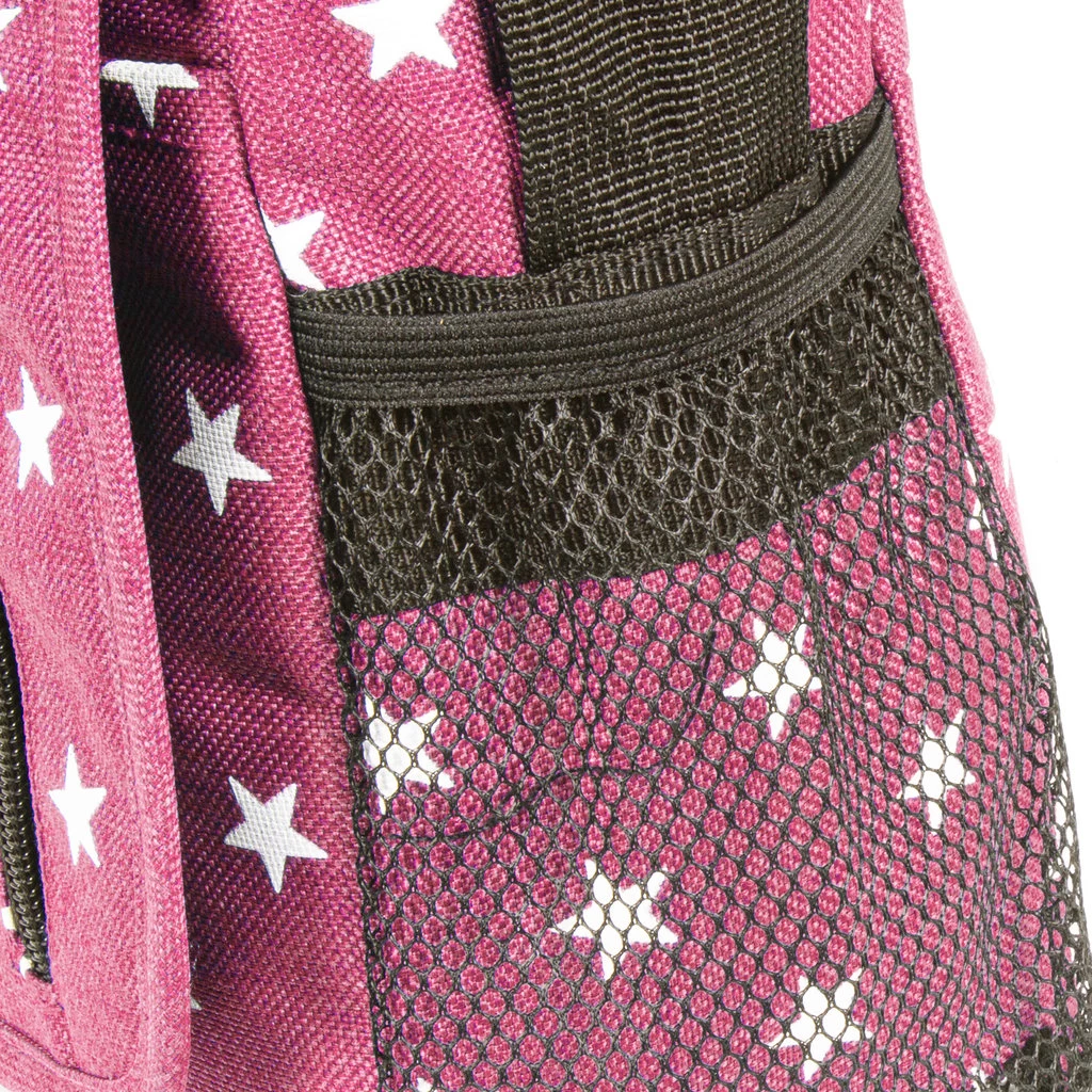New Rebels ® Star25 - Medium SchoudertasA5 - Crossbodytas Met FlapRoze - Afbeelding 8