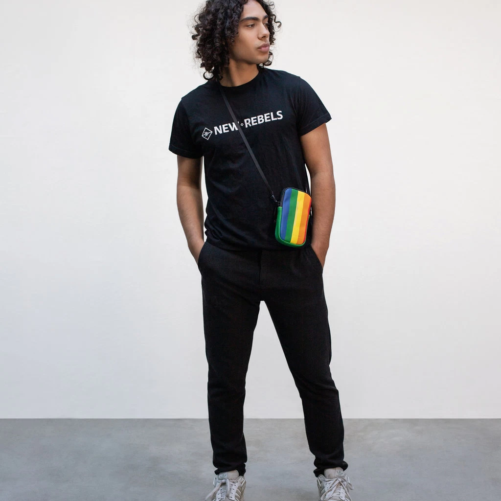 New Rebels ® TelefoontasMart Rainbow Telefoontasje Regenboog Waterafstotend - Afbeelding 7