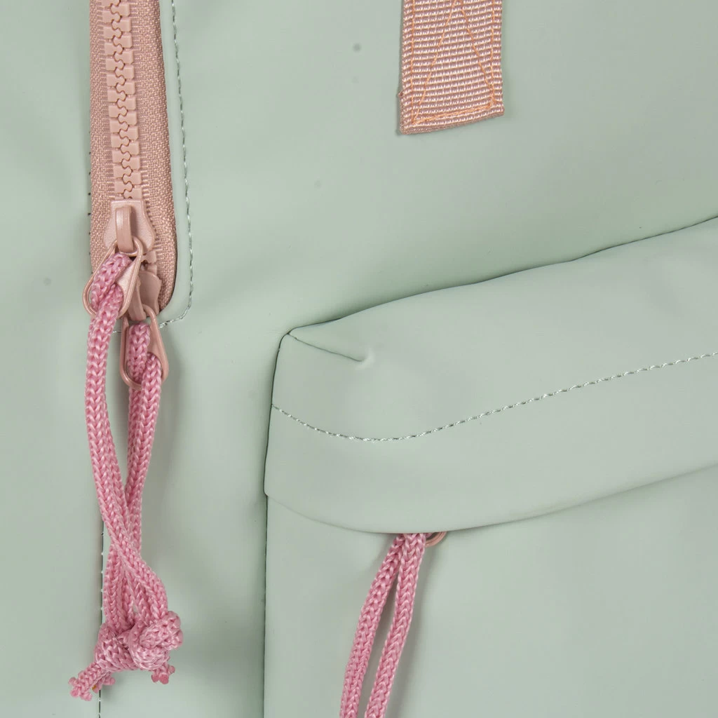 New Rebels ® Tim - Rugtas - Rugzak - Waterafstotend - Mint/Zacht Roze IV - Afbeelding 6