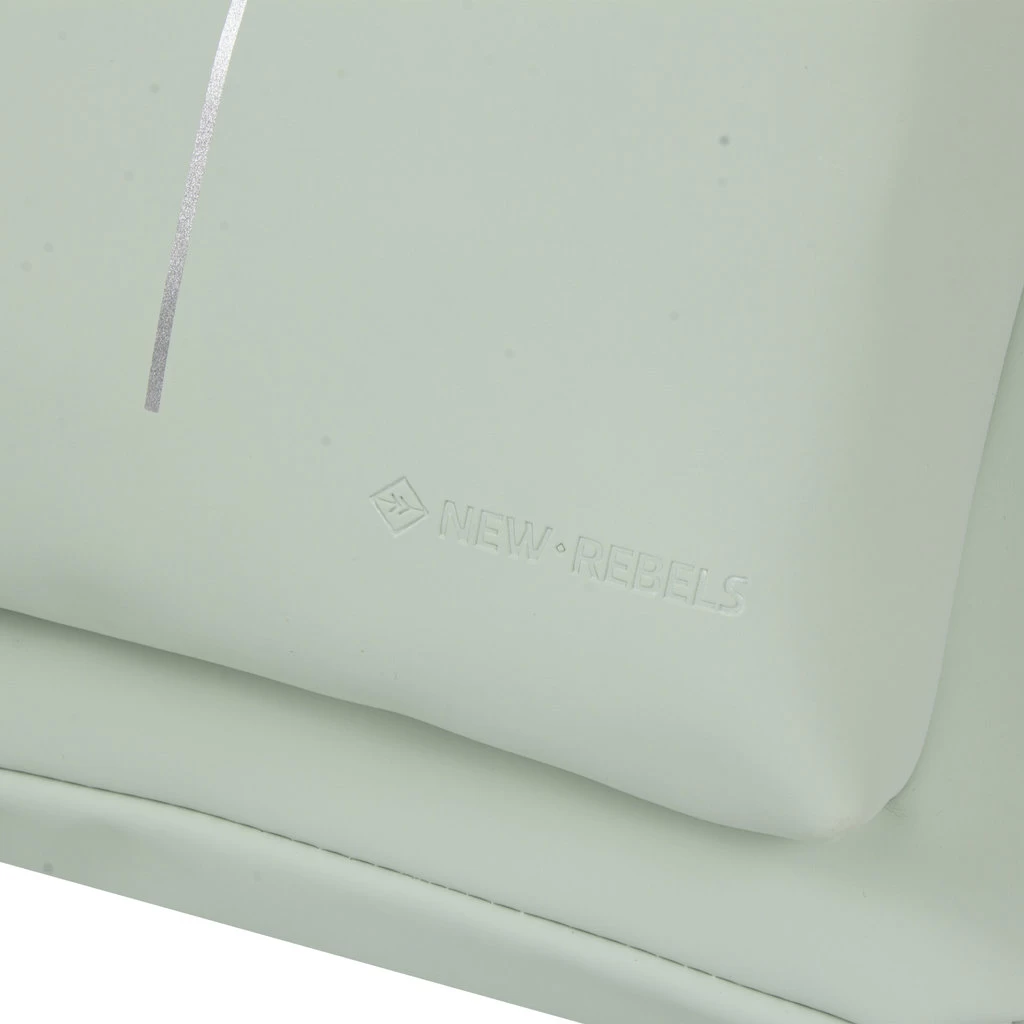 New Rebels ® Tim - Rugtas - Rugzak - Waterafstotend - Mint/Zacht Roze IV - Afbeelding 8