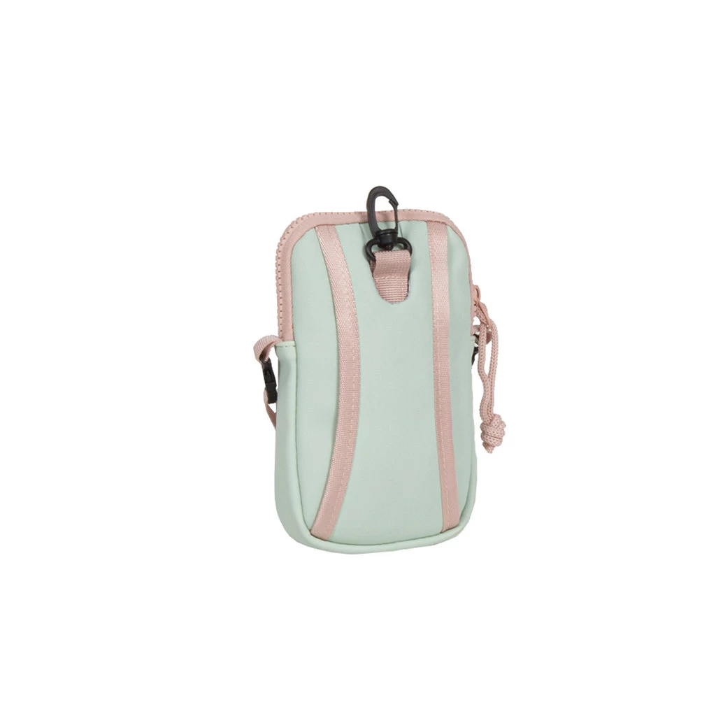 New Rebels ® Tim - Waterafstotend - Telefoontas - Telefoontasje - Mint Blue/Soft Pink - Afbeelding 2