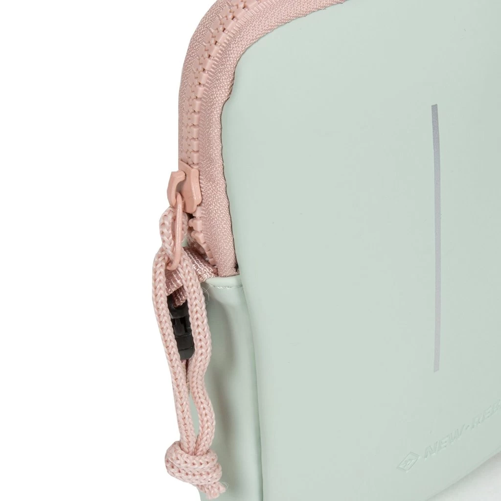New Rebels ® Tim - Waterafstotend - Telefoontas - Telefoontasje - Mint Blue/Soft Pink - Afbeelding 6