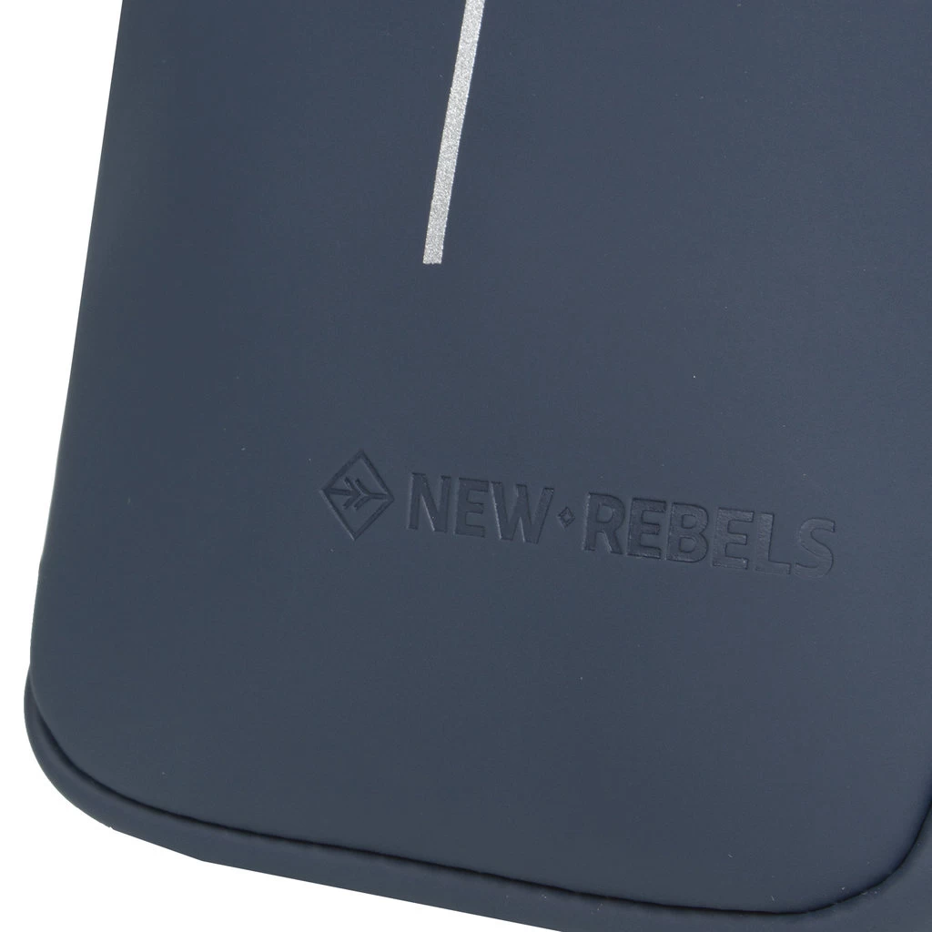 New Rebels ® Tim - Waterafstotend - Telefoontas - Telefoontasje -Navy Blue / Red - Afbeelding 3