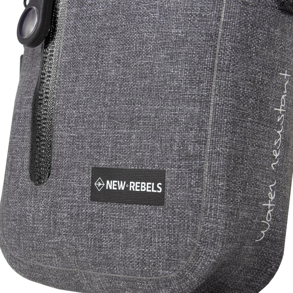 New Rebels ® Vepo - Waterproof - Watersport - Telefoontasje- TelefoontasWaterdichte Ritsen - Grijs - Afbeelding 5