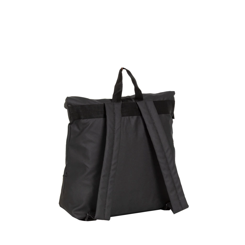New Rebels ® Waxed - Gesp - Rugzak - Rugtas - Zwart - Afbeelding 2