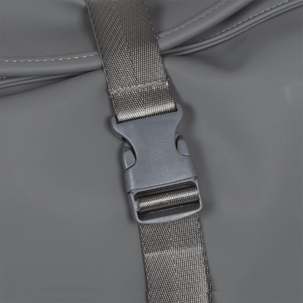 New Rebels ® William - Rolltop - Rugzak - Antraciet 16L- Waterafstotende Rugtas - Afbeelding 3