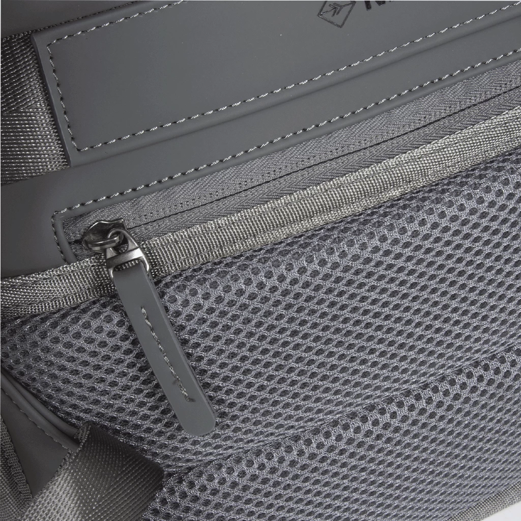 New Rebels ® William - Rolltop - Rugzak - Antraciet 16L- Waterafstotende Rugtas - Afbeelding 8