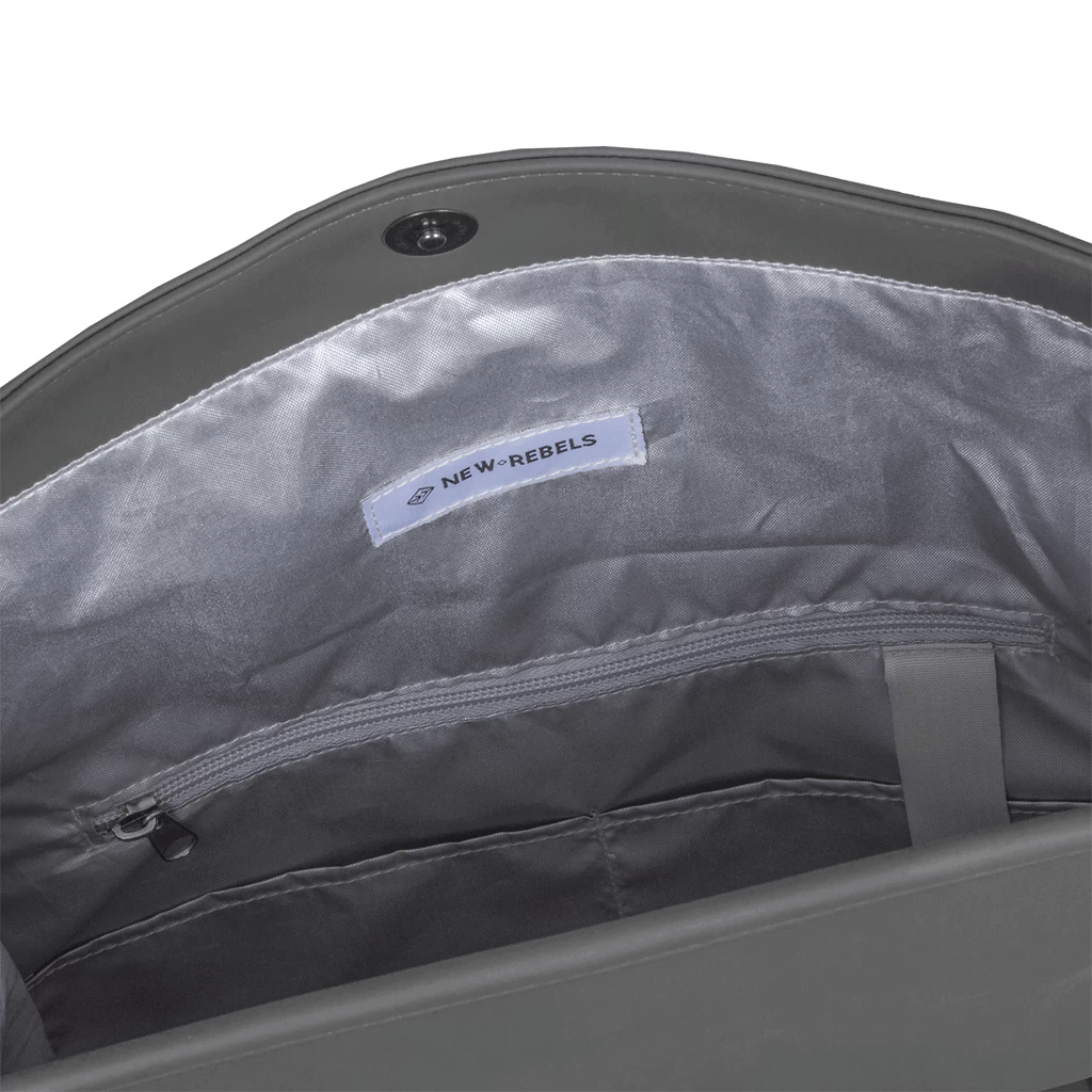 New Rebels ® William - Rolltop - Rugzak - Antraciet 16L- Waterafstotende Rugtas - Afbeelding 9