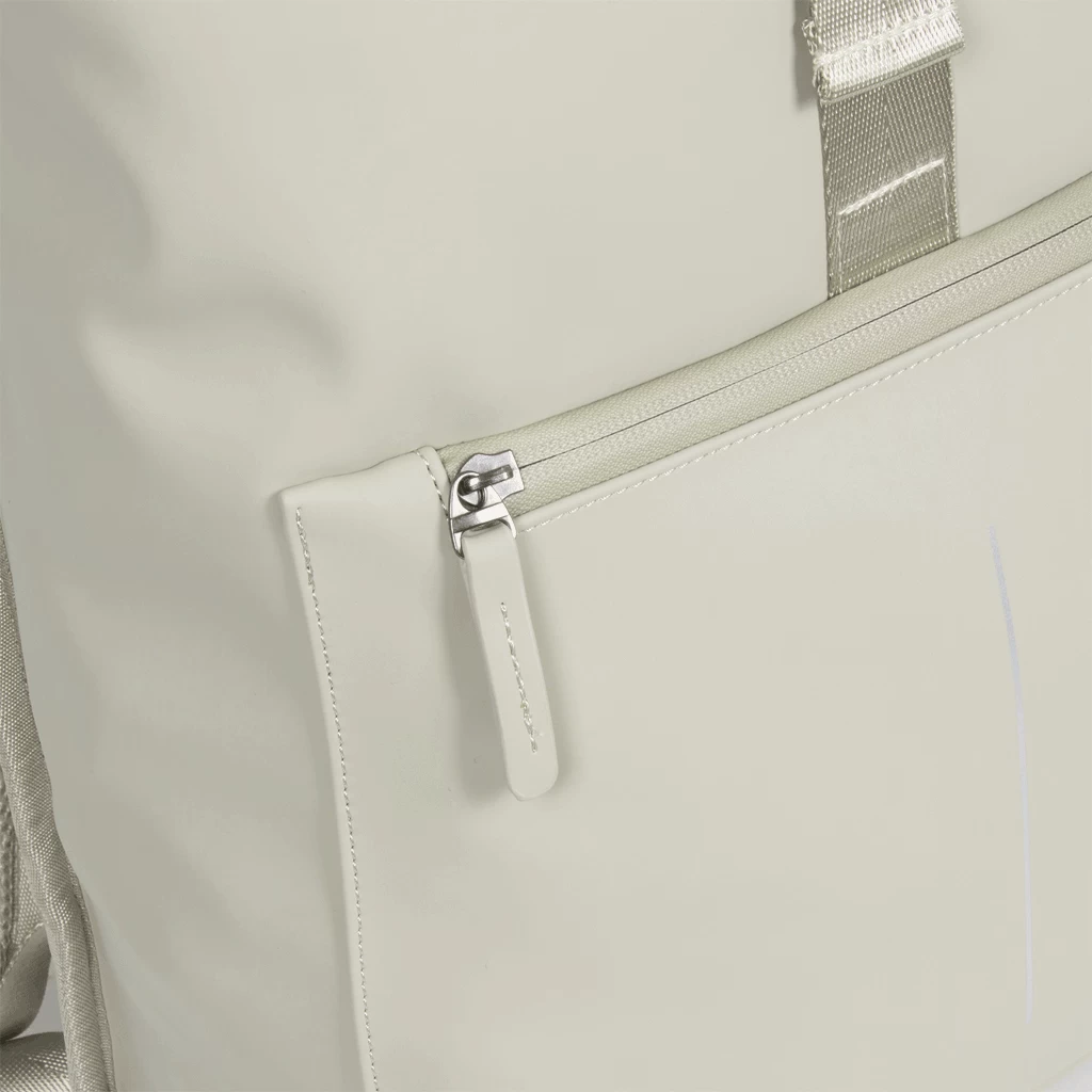 New Rebels ® William - Rolltop - Rugzak - Beige 16L- Waterafstotende Rugtas - Afbeelding 3