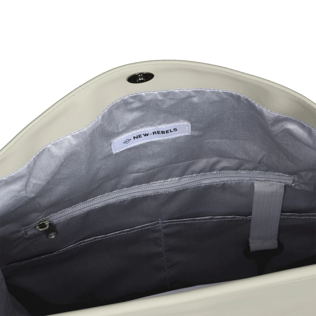 New Rebels ® William - Rolltop - Rugzak - Beige 16L- Waterafstotende Rugtas - Afbeelding 8
