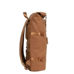 New Rebels ® William -Rolltop - Rugzak - Cognac - 17L-Waterafstotende Rugtas