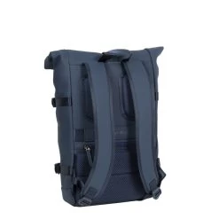 New Rebels ® William -Rolltop - Rugzak - Donkerblauw - 17L-Waterafstotende Rugtas