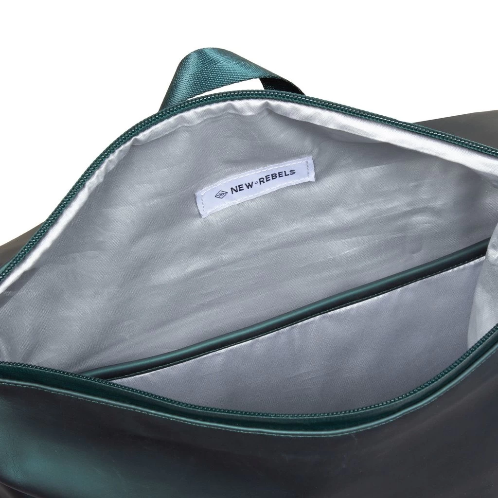 New Rebels ® William - Rugzak - Donker Groen 24L- Waterafstotende Rugtas - Afbeelding 3