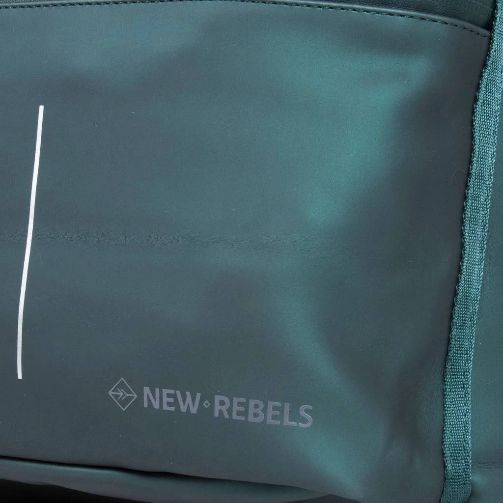 New Rebels ® William - Rugzak - Donker Groen 24L- Waterafstotende Rugtas - Afbeelding 6