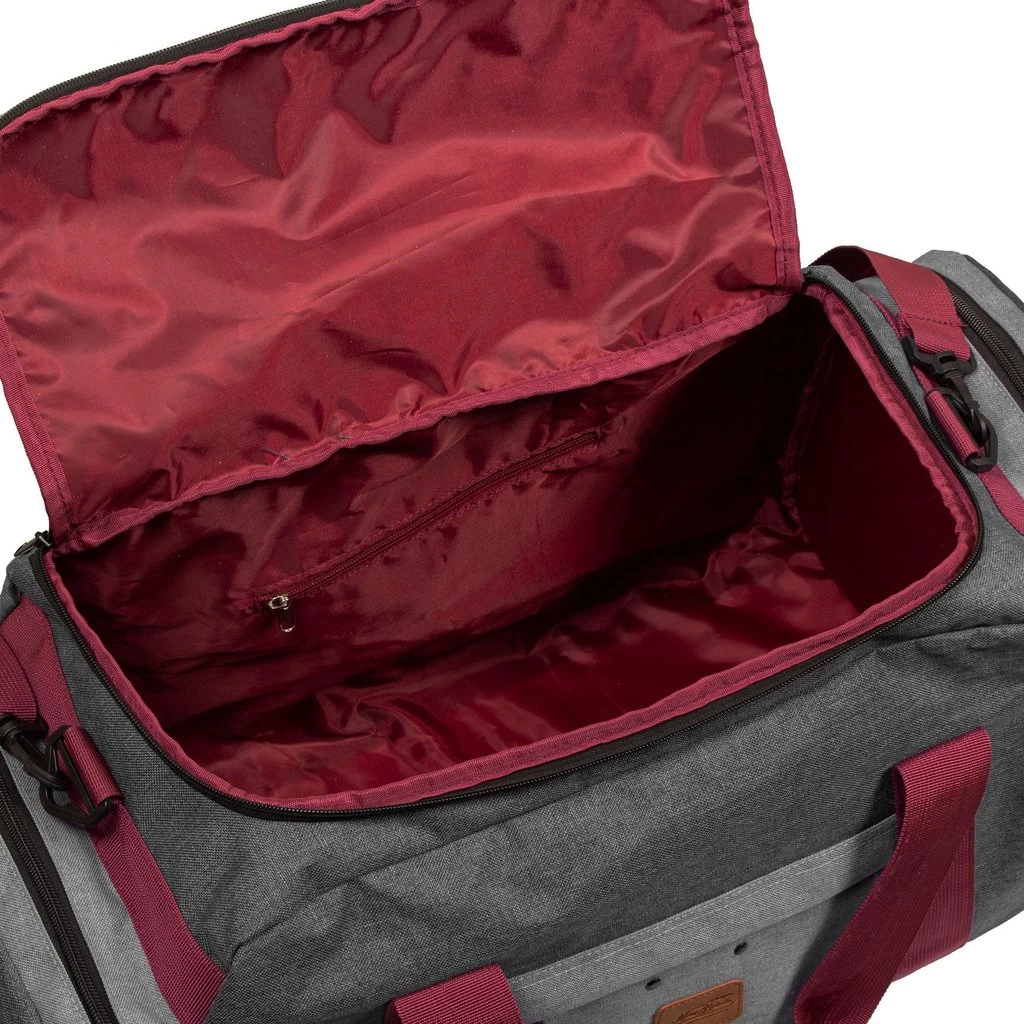 New Rebels ® Wodz Sports Bag Antraciet /Grey Large VI | Weekendtas | Sporttas - Afbeelding 9