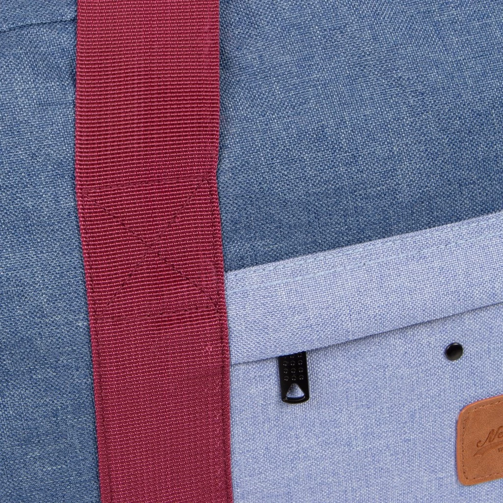 New Rebels ® Wodz Sports Bag Soft Blue Medium V | Weekendtas | Sporttas - Afbeelding 4